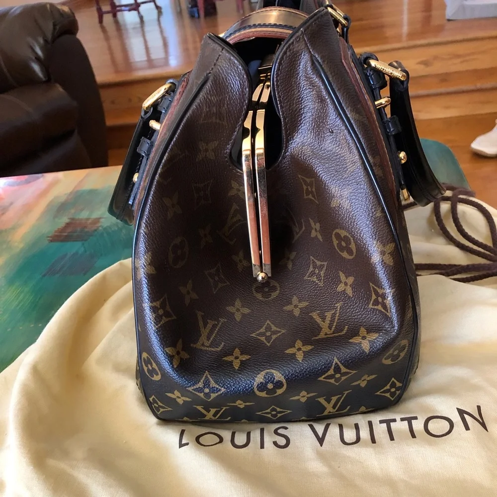 🍒LOUIS VUITTON Mirage Greit Handbag VINTAGE LImited Edition Monogram - Picture 6 of 10